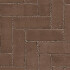 Тротуарный клинкер «Dikformaat» темно-коричневый