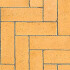 Тротуарный клинкер «Dikformaat» оранжевый